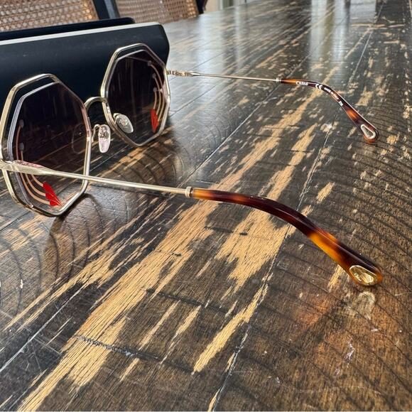 CHLOÉ - Abstract Frame Sunglasses main image 7